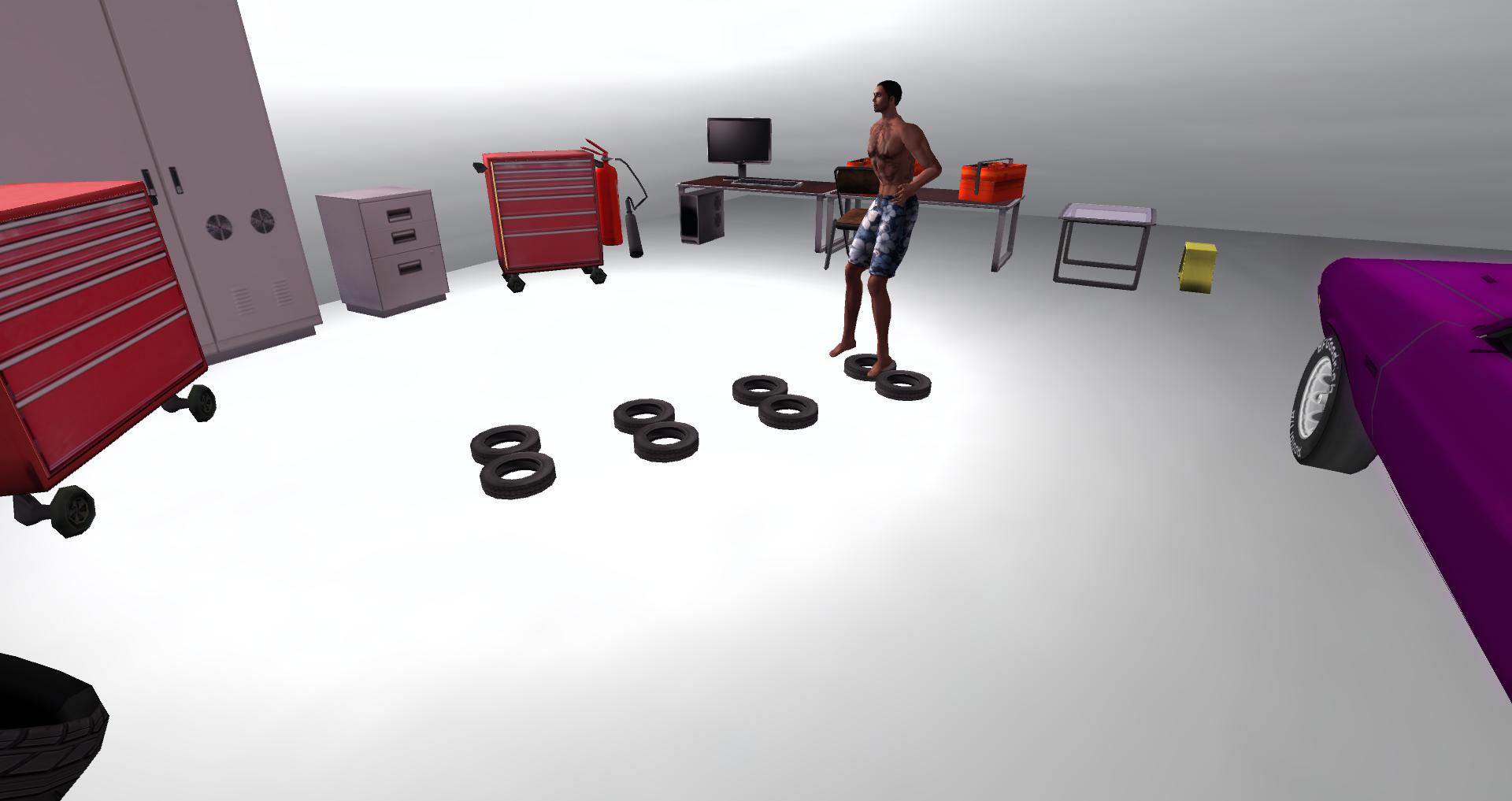 fitness animation
