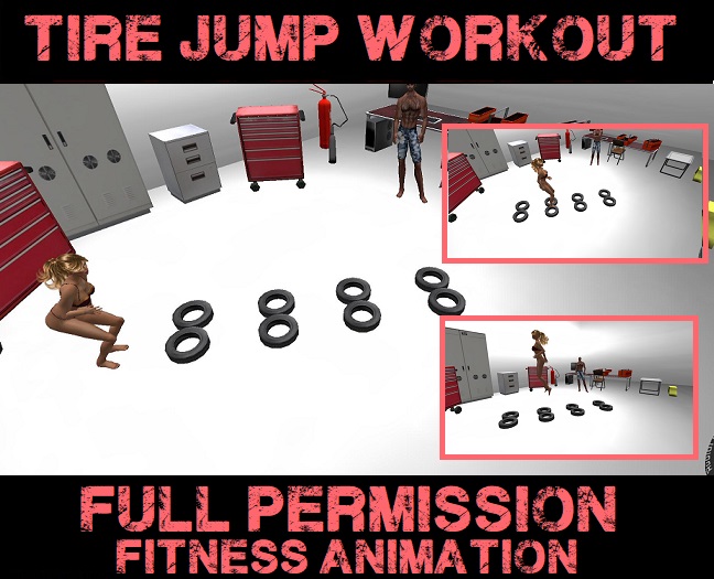 animação de fitness