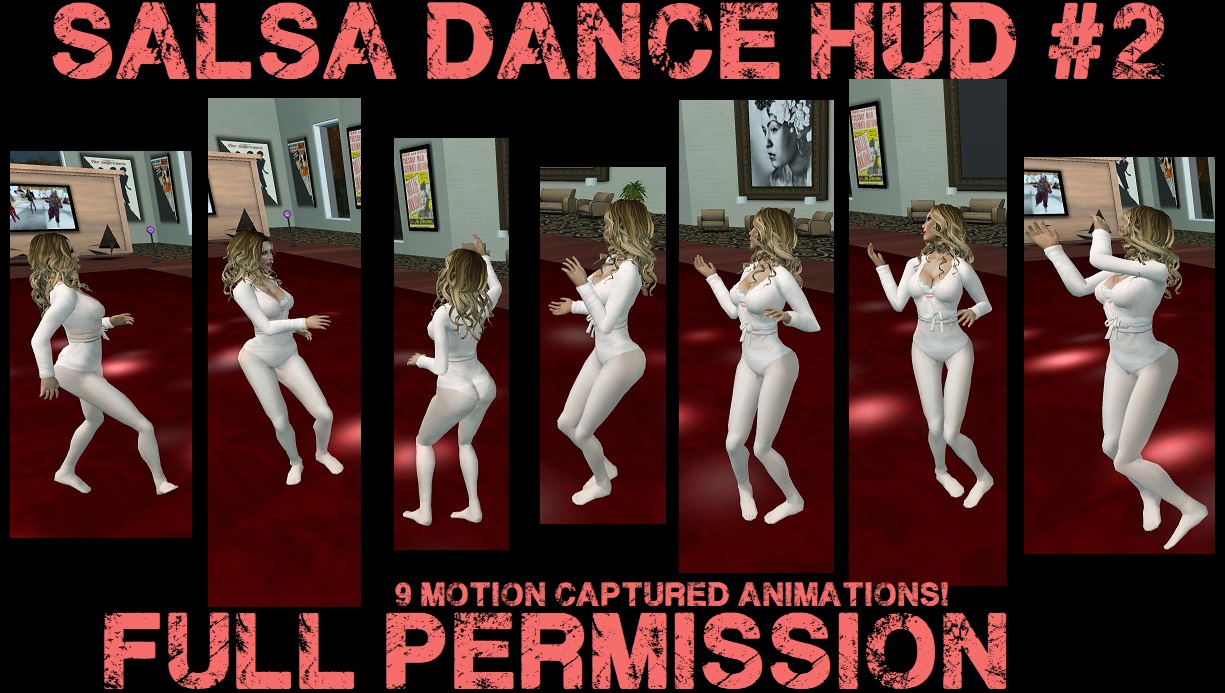 Salsa 3d dancing animations #2 - 50% off! - Bvh animations